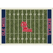 University of Mississippi 6X8 Homefield Rug (4000018566), 5030UMS1